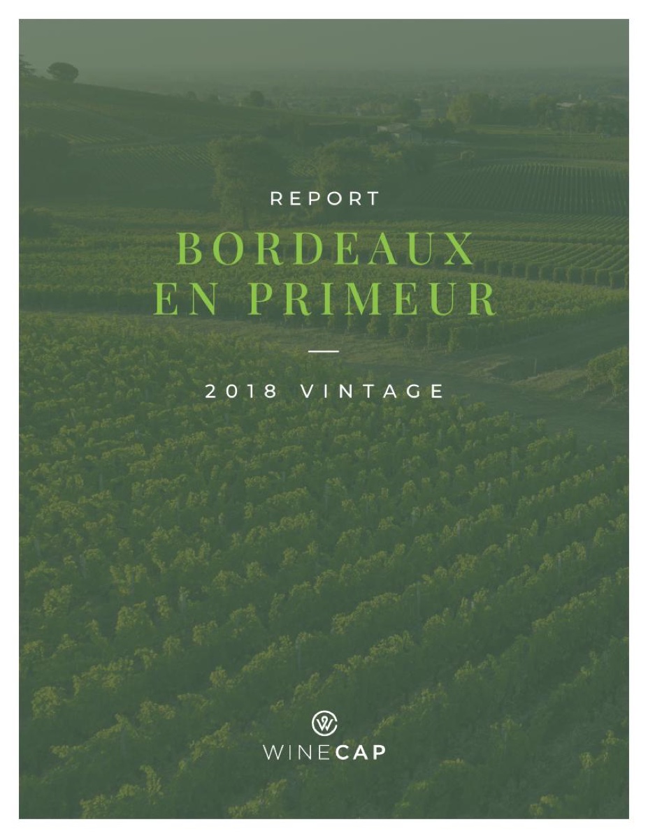 Bordeaux 2018 Vintage Report cover